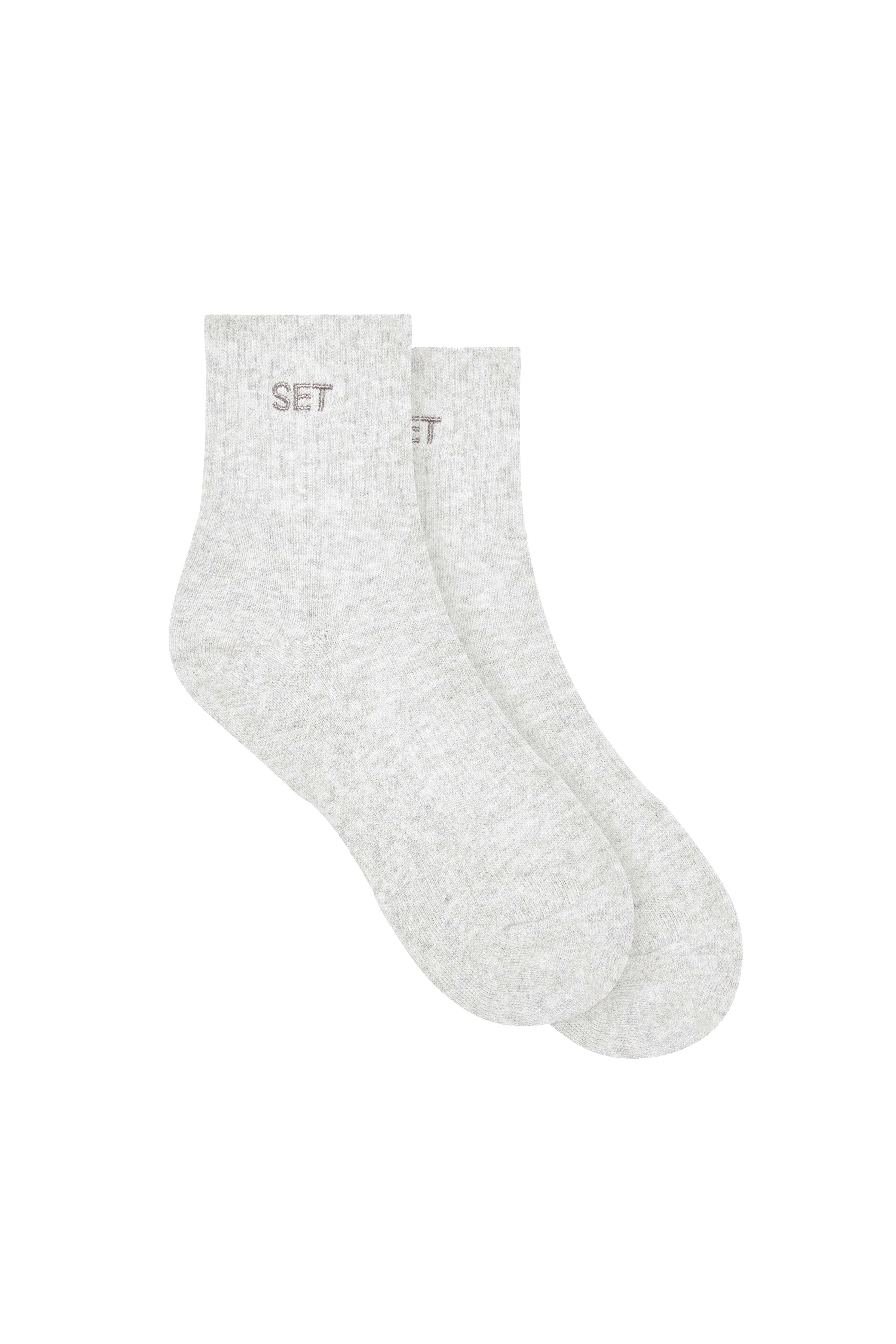 SET SHORTY SOCKS - HEATHER GREY | SET Active