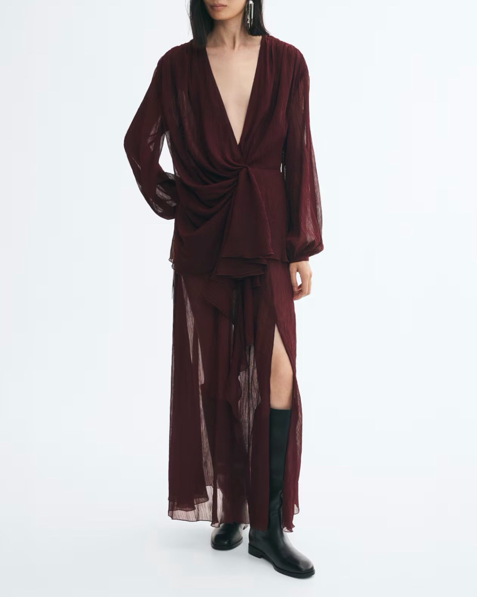 Draper burgundy maxi dress

#LTKSeasonal