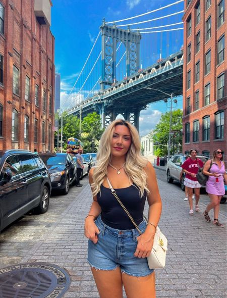 Casual New York Outfit ✨ Click below to shop! ☁️ Follow me for daily finds 🖤

New York outfit, New York, New York City, Brooklyn, casual outfit, jeans, women’s shorts, women’s bodysuit, gucci, gucci bag, gucci purse, bodysuit, skims, shorts, summer outfit, everyday outfit, necklace, New York summer fashion, New York aesthetic, New York outfits, summer outfits, Jean shorts, target, parade, target shorts, parade bodysuit, midsize fashion summer, beach festival outfit, festival outfit, travel outfit, travel, vacation, vacation outfit, white dress, 4th of July outfit, country concert, maternity, wedding guest #LTKFind #LTKxNSale #LTKcurves #LTKxAnthro #LTKxPrimeDay #LTKunder50 #LTKunder100 

#LTKSeasonal #LTKbeauty #LTKU #LTKitbag #LTKtravel #LTKworkwear #LTKstyletip #LTKshoecrush