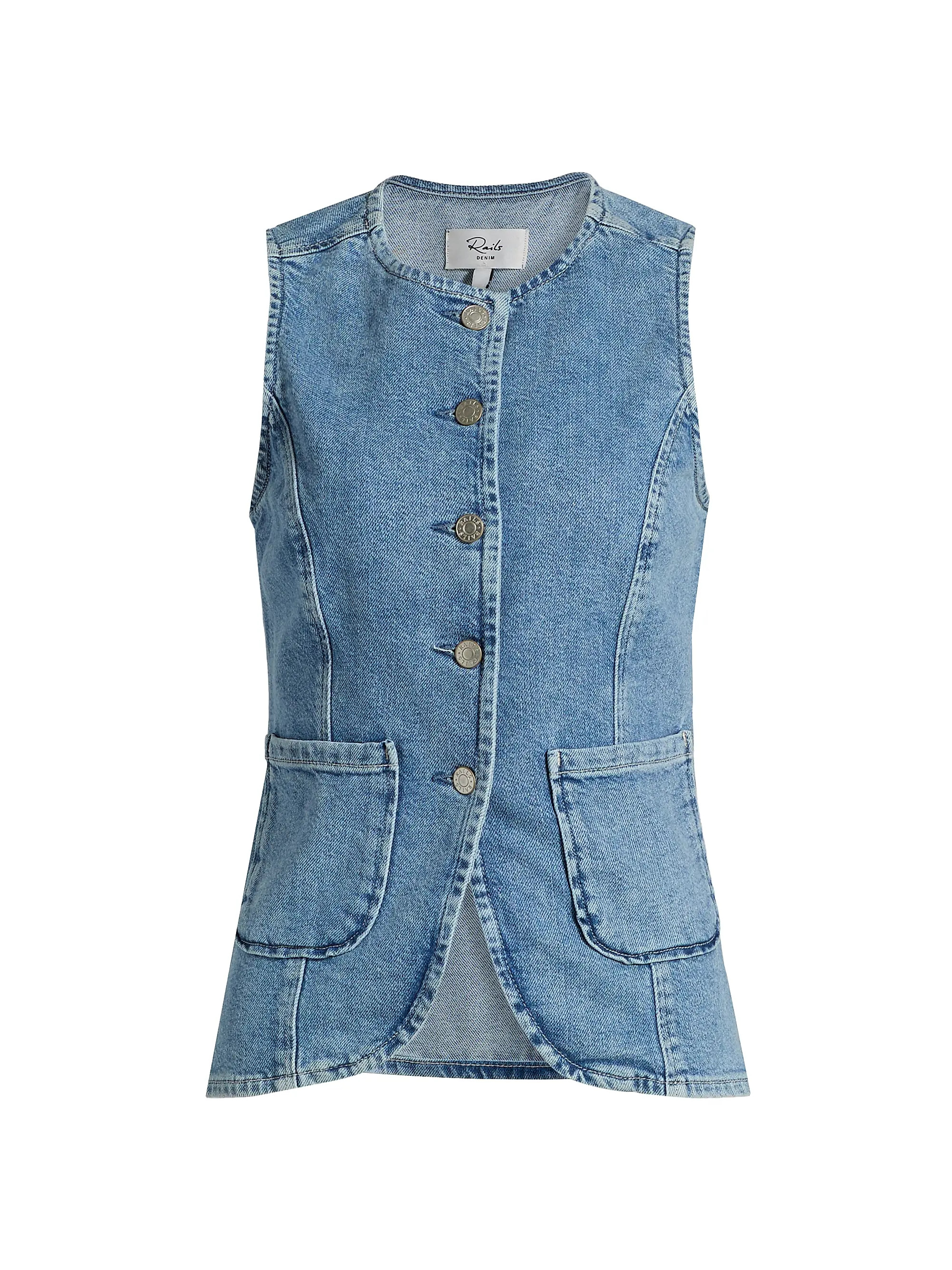 Portola Denim Vest | Saks Fifth Avenue