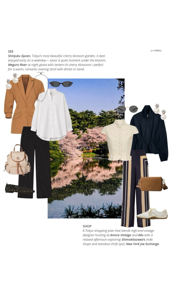 The ultimate girls’ trip—Japan edition 🇯🇵✨

Tokyo, Hakone, Kyoto, Osaka… a perfectly paced itinerary that blends city energy, quiet luxury, culture, and unforgettable food. Think cherry blossoms, private onsens, beautiful hotels, and moments you’ll be talking about for years.

Sharing the looks I’d pack for it all—polished, comfortable, and photo-ready for every stop. Save this for travel inspo and tap to shop. 🤍#JapanTravel #GirlsTrip #LuxuryTravel #TravelStyle #OutfitInspo #

#LTKootd #LTKTravel #LTKOver40