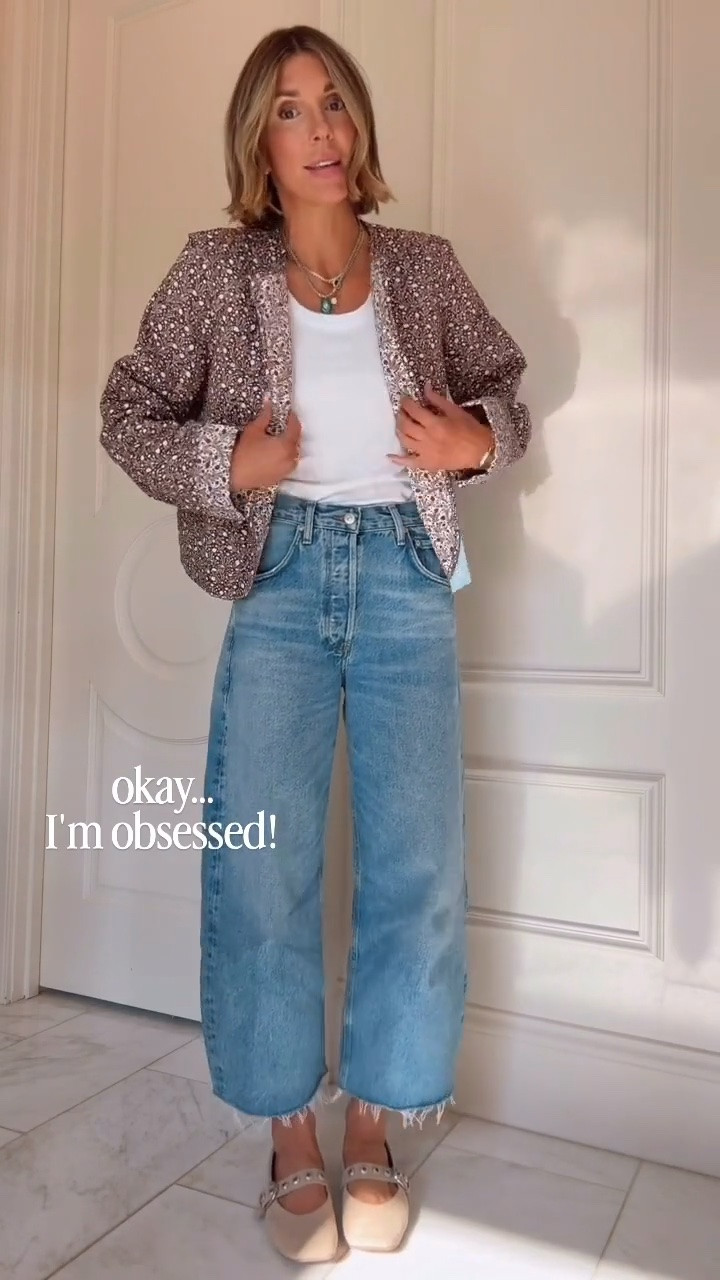 New fall arrivals I'm loving. Wearing size small in this jacket. Jeans fit tts.

#LTKjeans #LTKfall #LTKstyletip