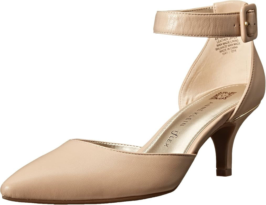 Anne Klein AK Women's Fabulist Leather Dress Pump | Amazon (CA)