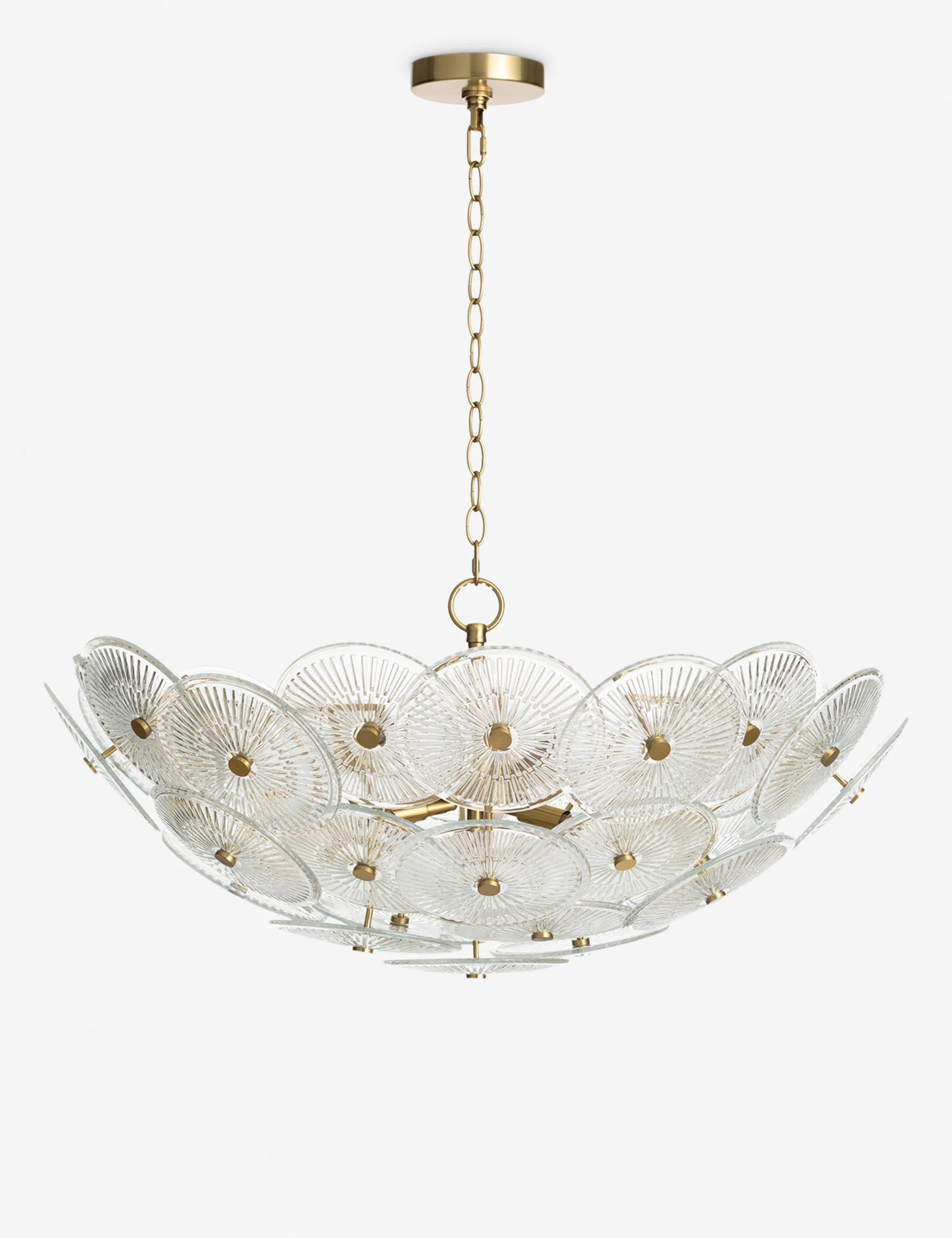 Holly Chandelier by Regina Andrew, Brass, 31.25"Dia | Lulu and Georgia 