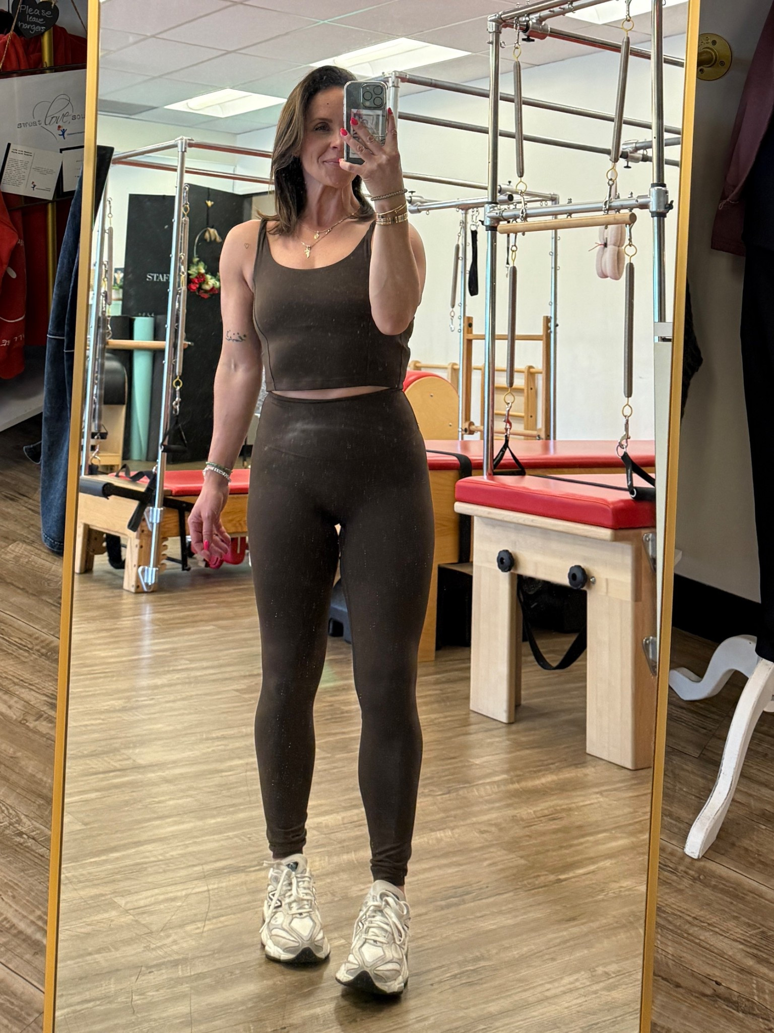 these seamless leggings everything! And who else is loving brown right now?! 🤎

#LTKfitnessgoals #LTKootd #LTKgrwm