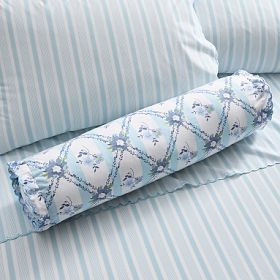 Hill House Home Stripe Trellis Bolster | Pottery Barn Teen