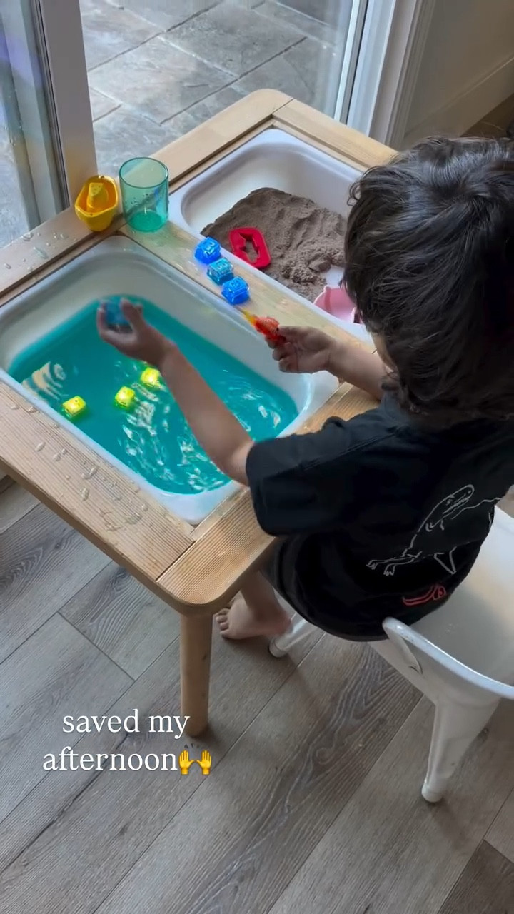 If your toddler has been extra bored lately… this is your sign 👀

All I did was add water + these light-up cubes from @glopals and suddenly I had
✨ independent play
✨ zero prep
✨ actual peace for over 40 minutes

It’s simple, it’s mess-free, and somehow it never gets old 💡

Save this for later + send to a mom who needs a quick win 💛

#sensoryplayideas #toddlermomlife #kidsactivitiesathome #momhack #toddleractivities

#LTKmomlife #LTKBaby #LTKKids