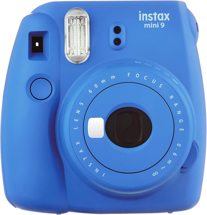 Fujifilm Instax Mini 9 Instant Camera, Cobalt Blue | Amazon (US)