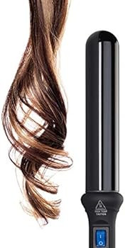 NuMe Classic Ceramic Curling Wand - Tourmaline 32mm Barrel Hair Curler, Negative Ion Conditioning... | Amazon (US)