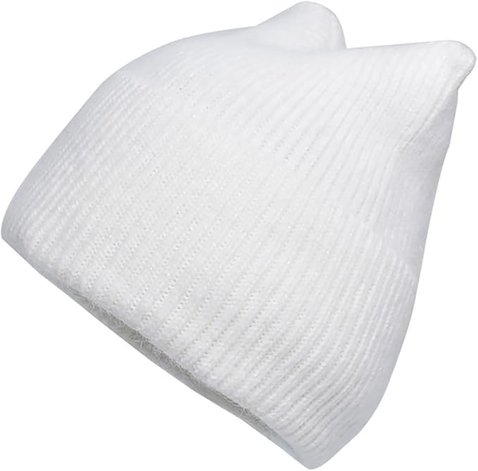 Women Knitted Hat with Cat Ears Winter Crochet Beanie Ski Cap for Ladies Girls, Multicolor | Amazon (US)