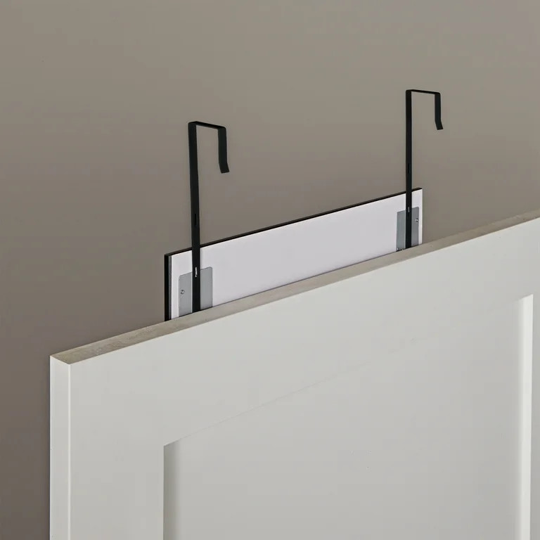 Better Homes & Gardens 17" x 53" Over-the-Door Mirror, Black | Walmart (US)