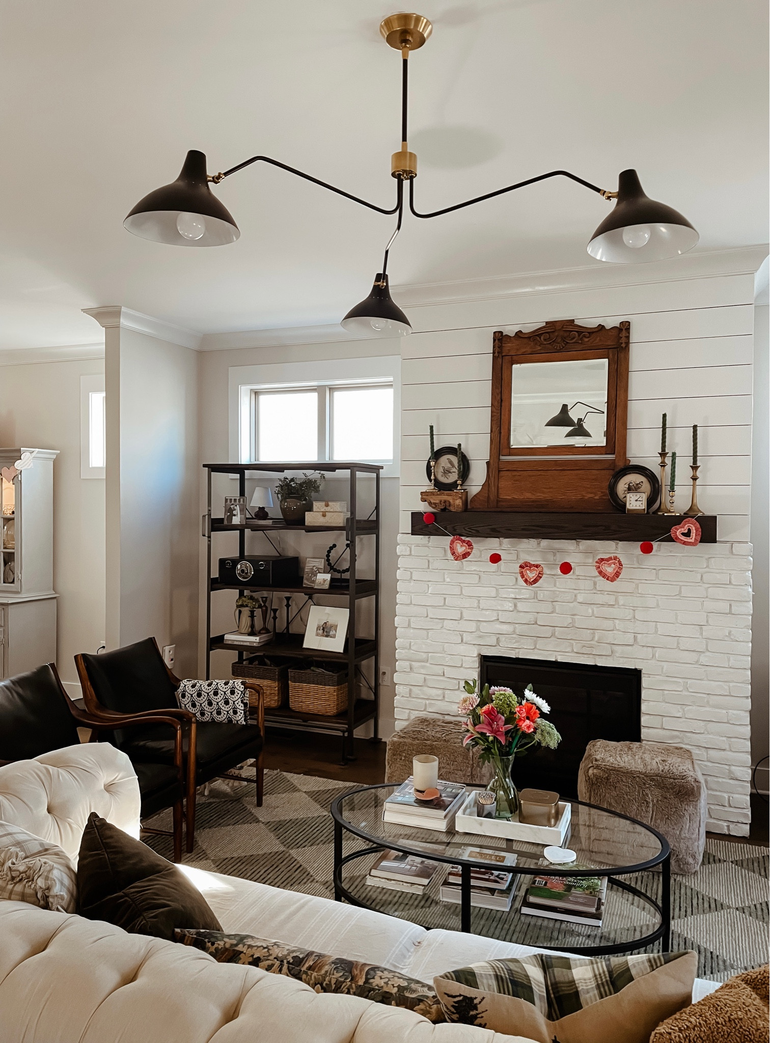 Today’s Twin Style 3-Arm Chandelier … in real life! This chandelier has been the best addition to our living room. Zero regrets. 

#LTKhome