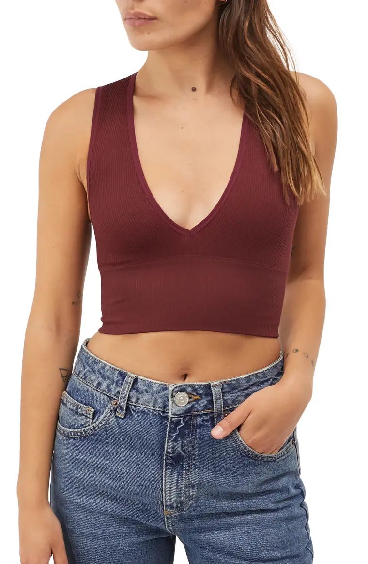 Josie Ribbed Crop Tank | Nordstrom