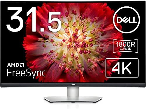 Dell S3221QS 32 Inch Curved 4K UHD, VA Ultra-Thin Bezel Monitor, AMD FreeSync, HDMI, DisplayPort,... | Amazon (US)