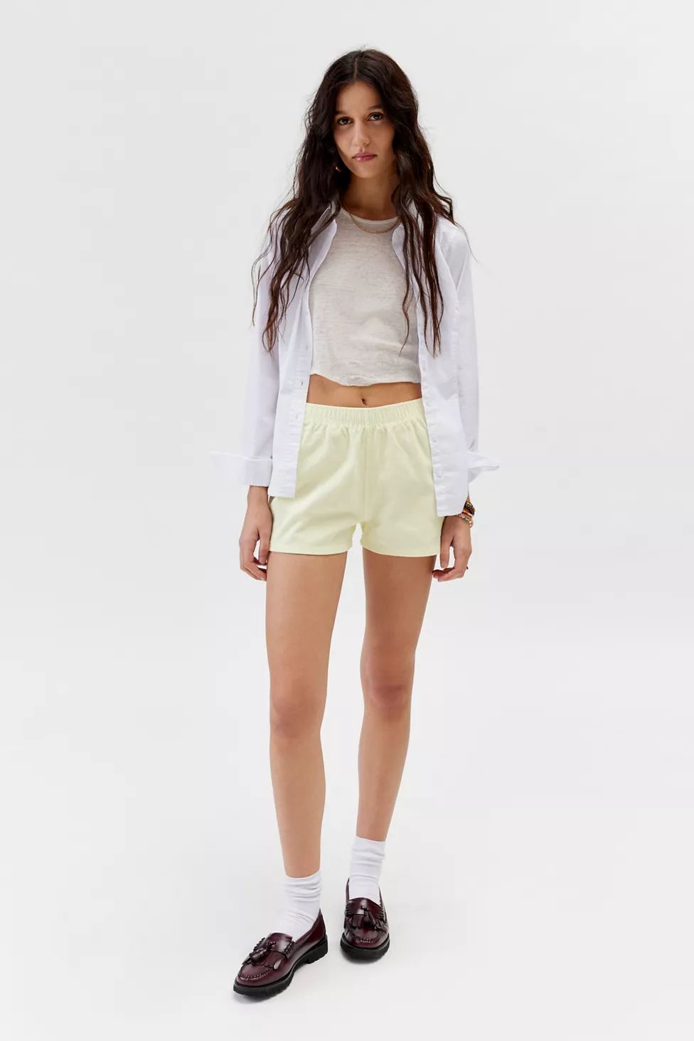 Urban Renewal Remade Overdyed Cord Short | Urban Outfitters (US and RoW)