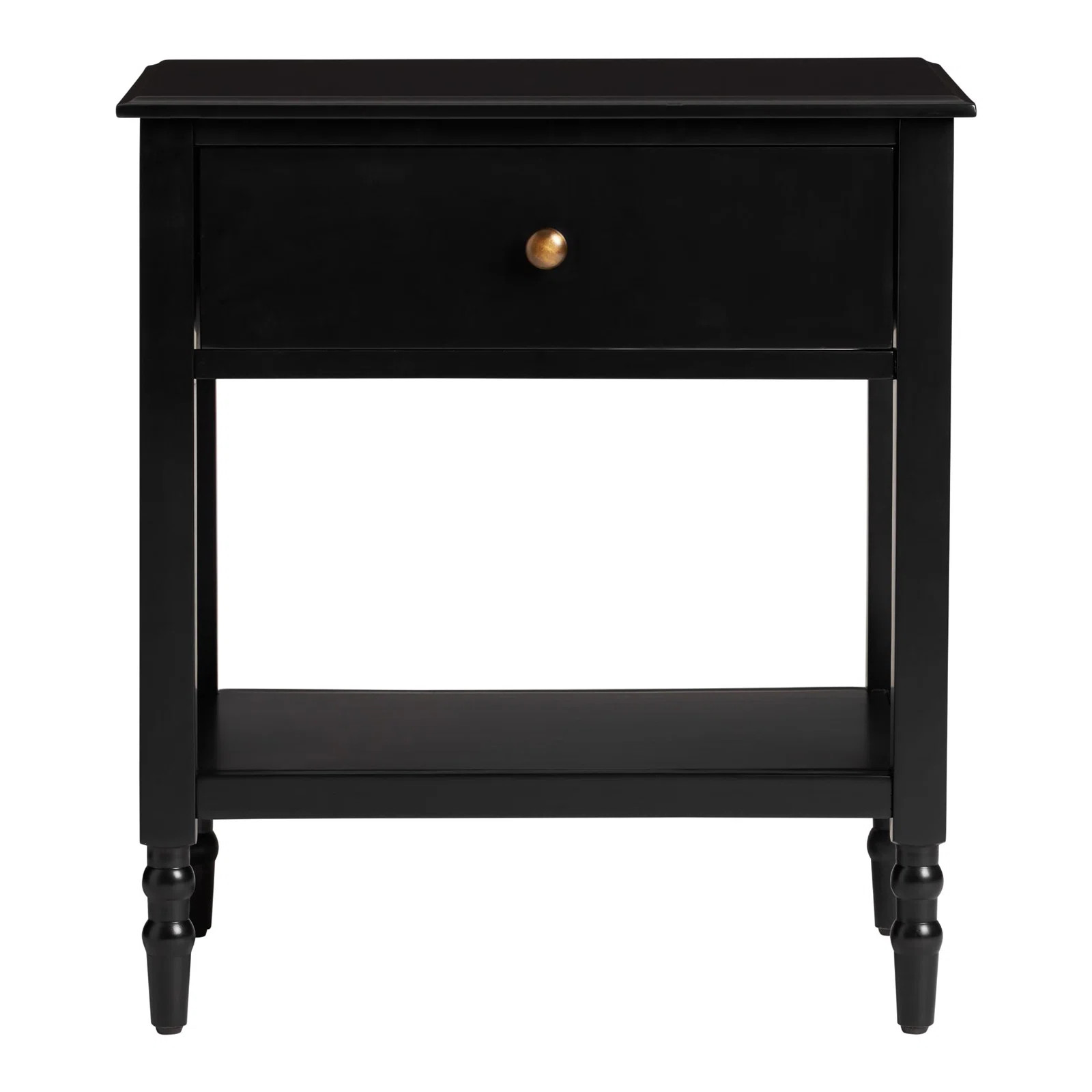 Haskins One Drawer Solid Wood Nightstand | Wayfair North America
