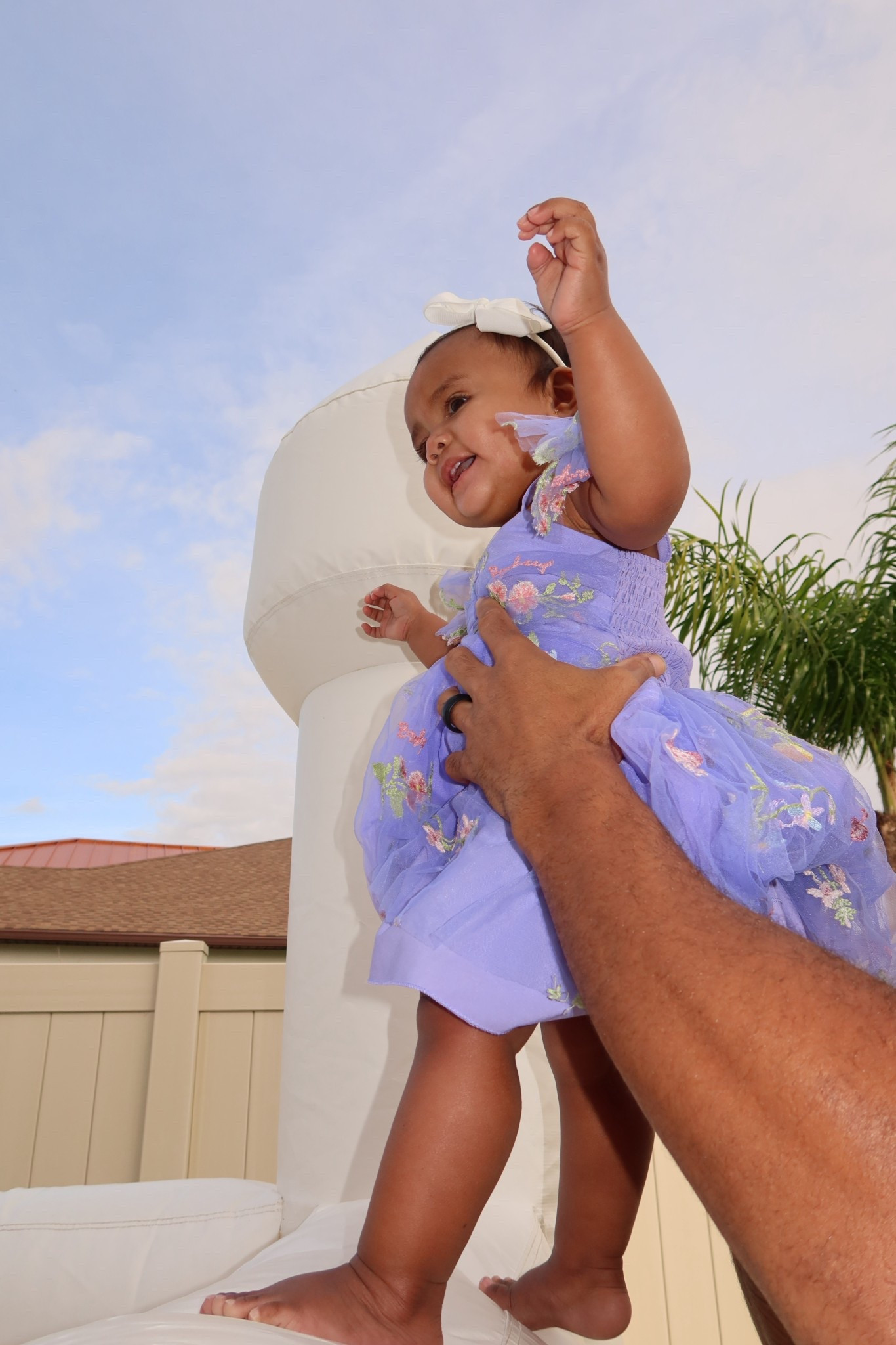 Ka’via first birthday dress 💕