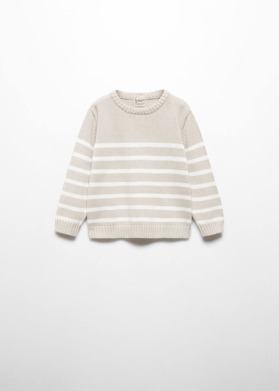 Striped knit sweater | MANGO (US)