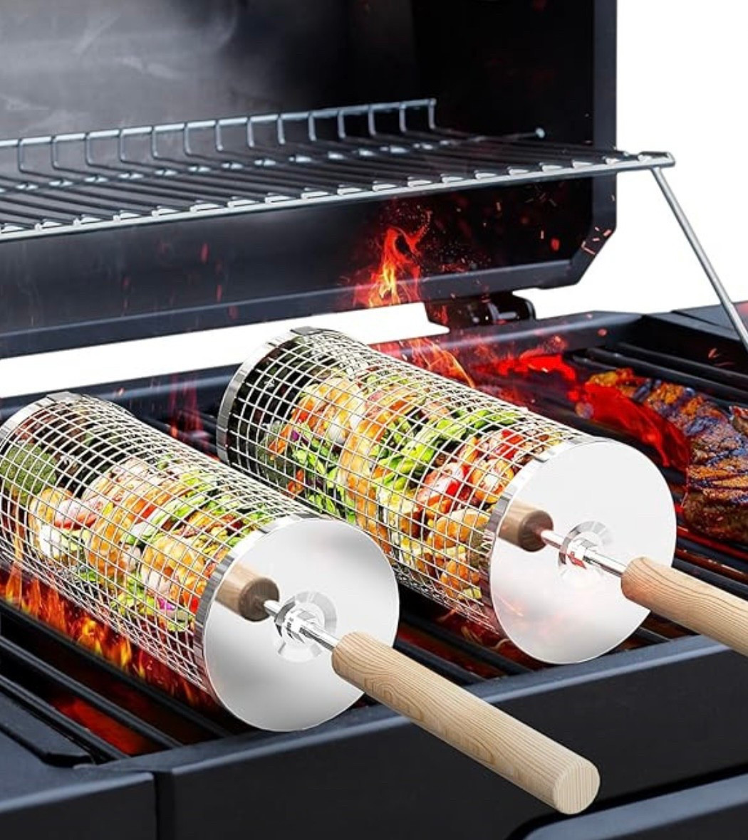 The perfect Fathers Day Gift 

This rolling grill basket is perfect for grilling veggies !  
Also could be used to grill shrimp chicken and fish !   
Has a detachable wooden handle 
Perfect bbq accessory !  
Grab yours today !  

Bbq rollling basket @amazon

#fathersday
#grilling
#bbq
#easygrilling
#grilledveggies
#summerevenings
#getyourgrillon



#LTKsummer #LTKgiftguide