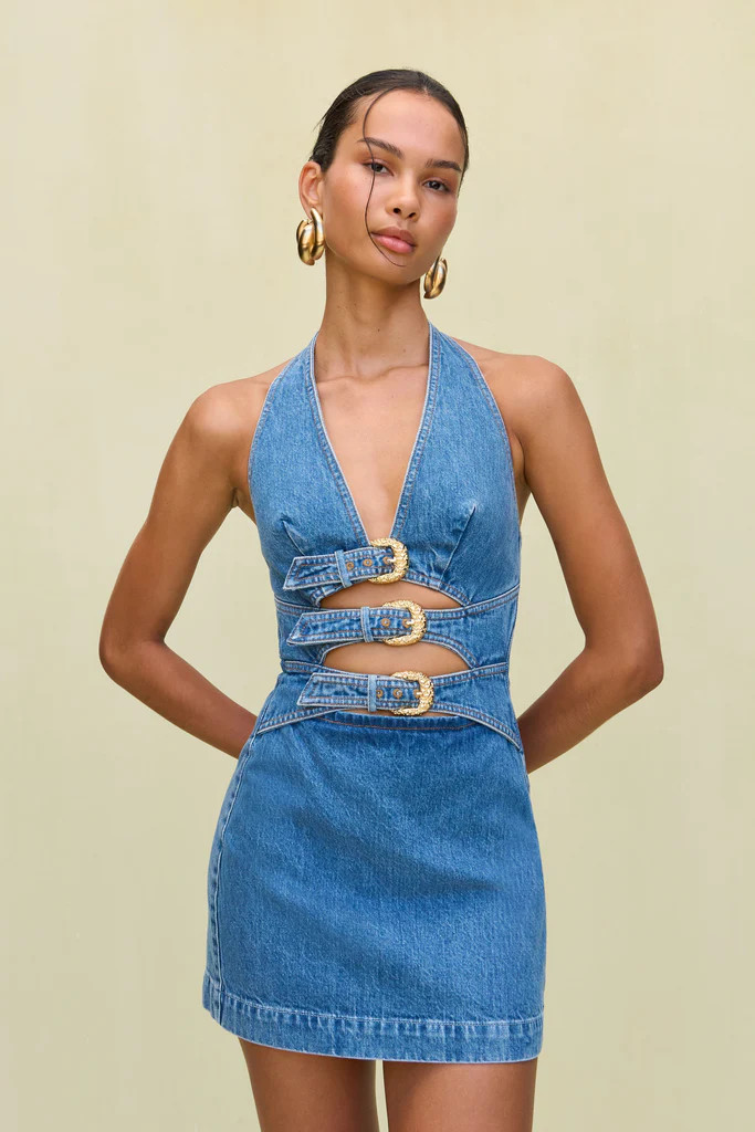 ANICE DRESS - STONE WASH | Cult Gaia - US