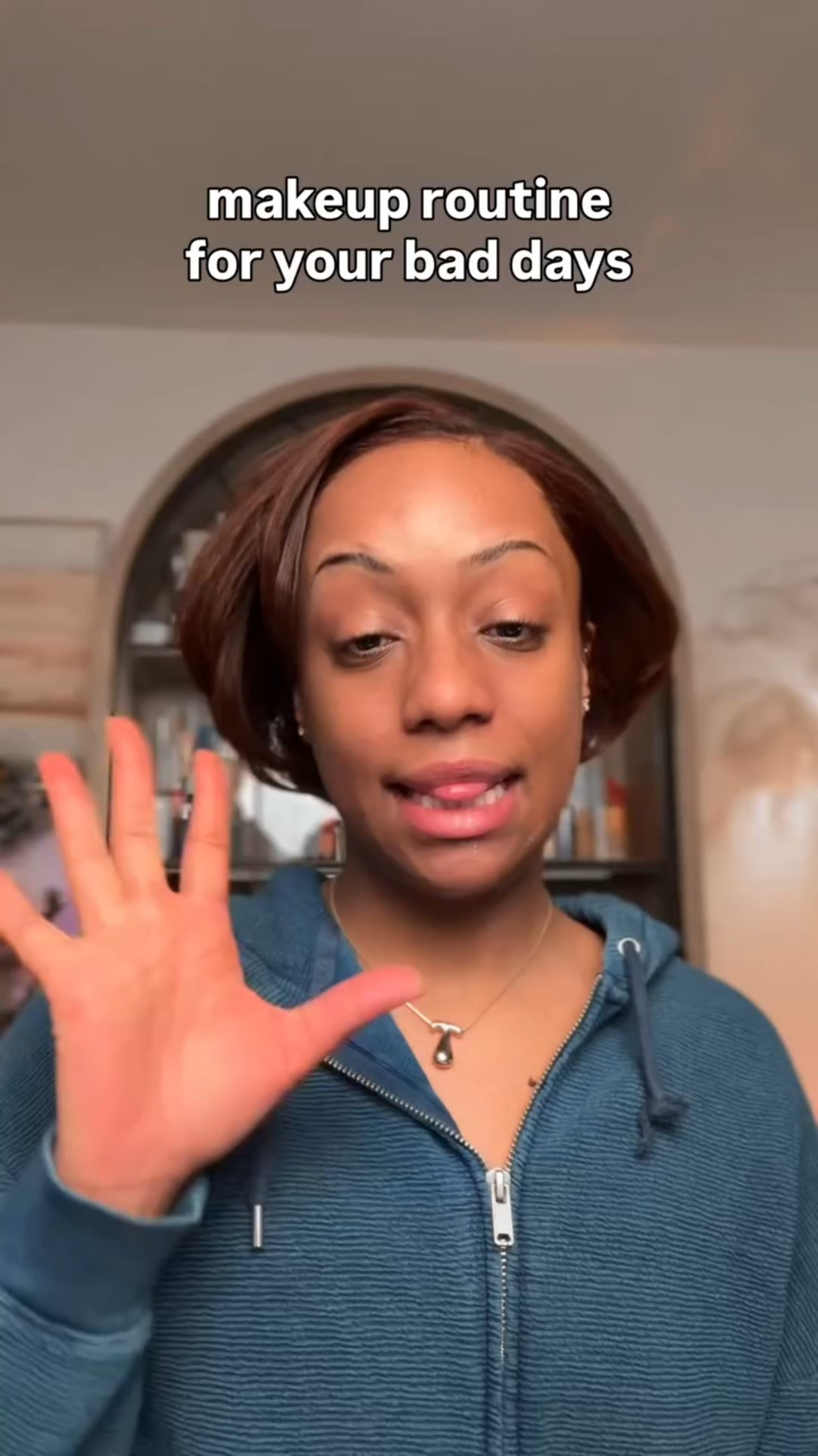 what’s your go-to products (if any) when you’re having a bad day?

@lauramercier tinted spf
@itcosmetics sun blush
@tower28beauty concealer
@hudabeauty easy bake powder
@makebeautyofficial brow gel
@topicals slick salve