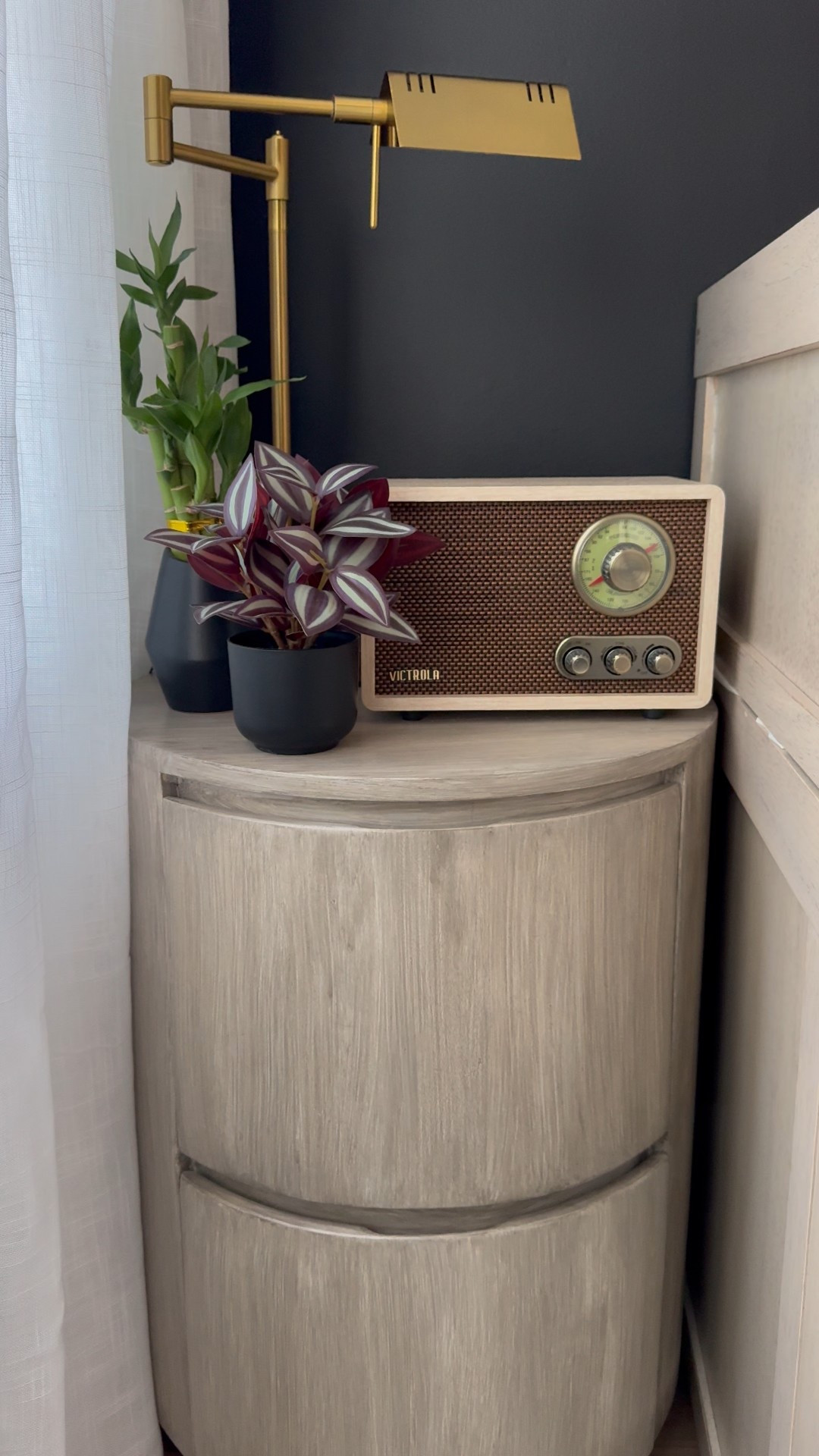 Office corner - love this nightstand or side table. 

#LTKHome