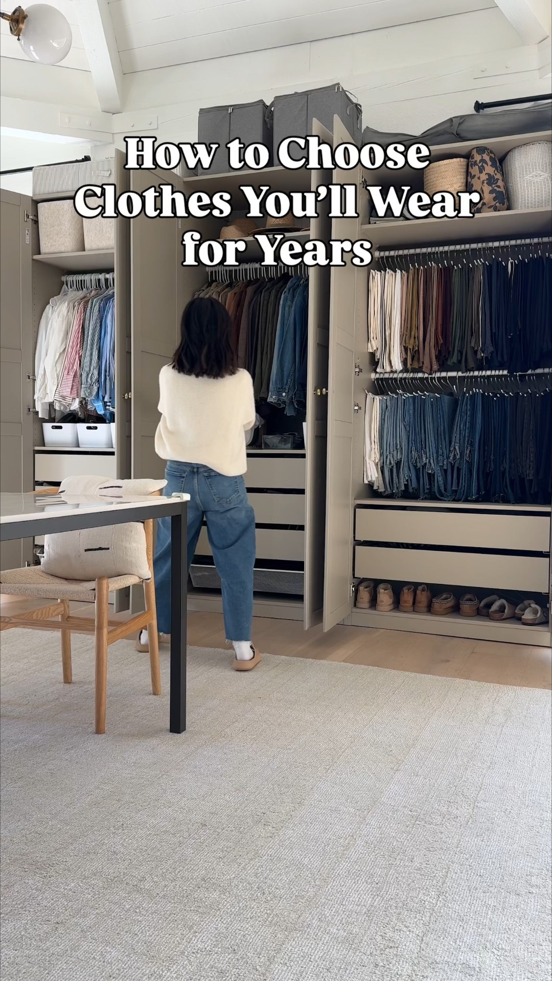 Closet system is Ikea Pax - I built it out on their website

I linked my hangers, storage, and organization  

#LTKHome #LTKPetite