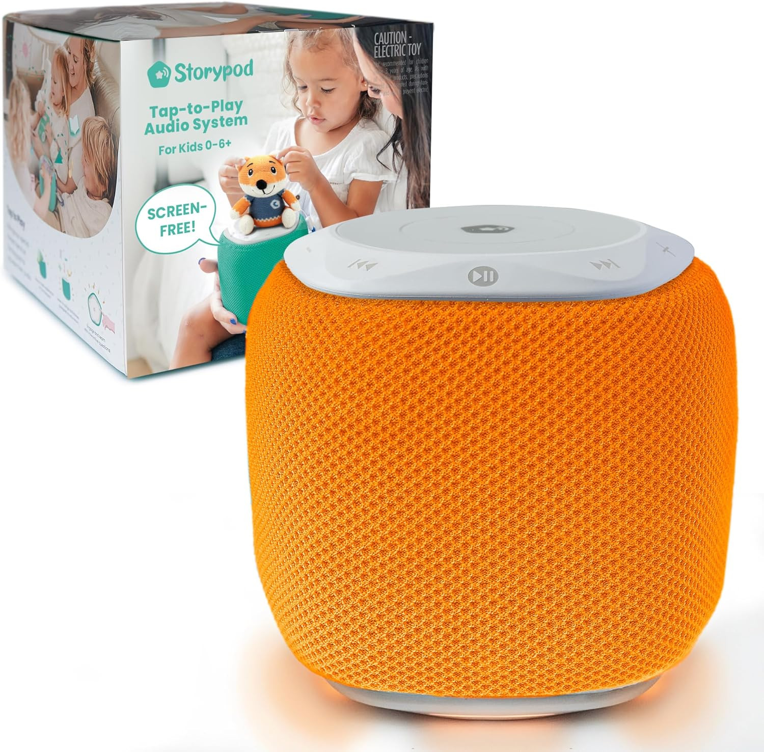 Storypod The Learning-First Audio Play System | Starter Set Plus Interchangeable Orange Sleeve | ... | Amazon (US)