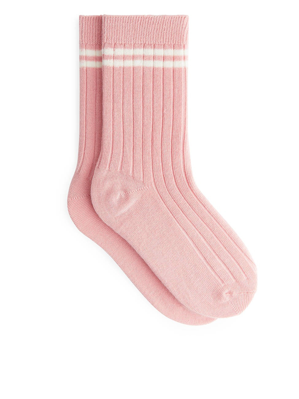 Chaussettes en maille côtelée, 2 paires | ARKET (US&UK)