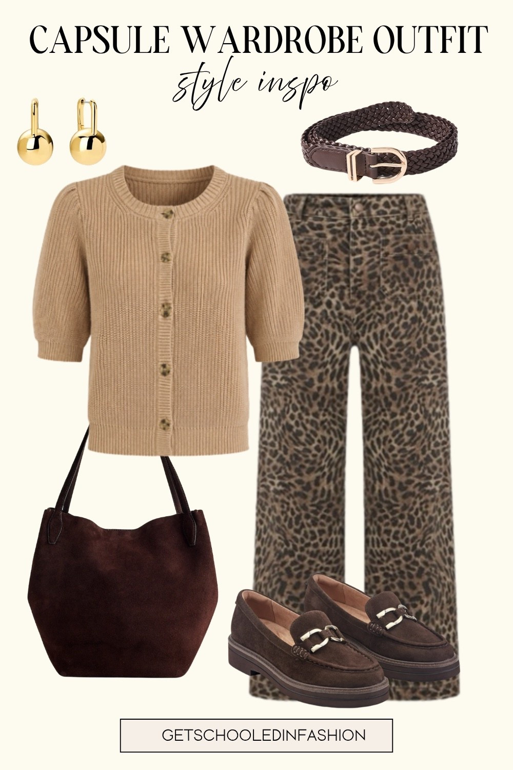 Loft outfit 
Teacher outfit 
Leopard pants 
Cardigan 
Madewell bag

#LTKOver40 #LTKWorkwear #LTKgrwm