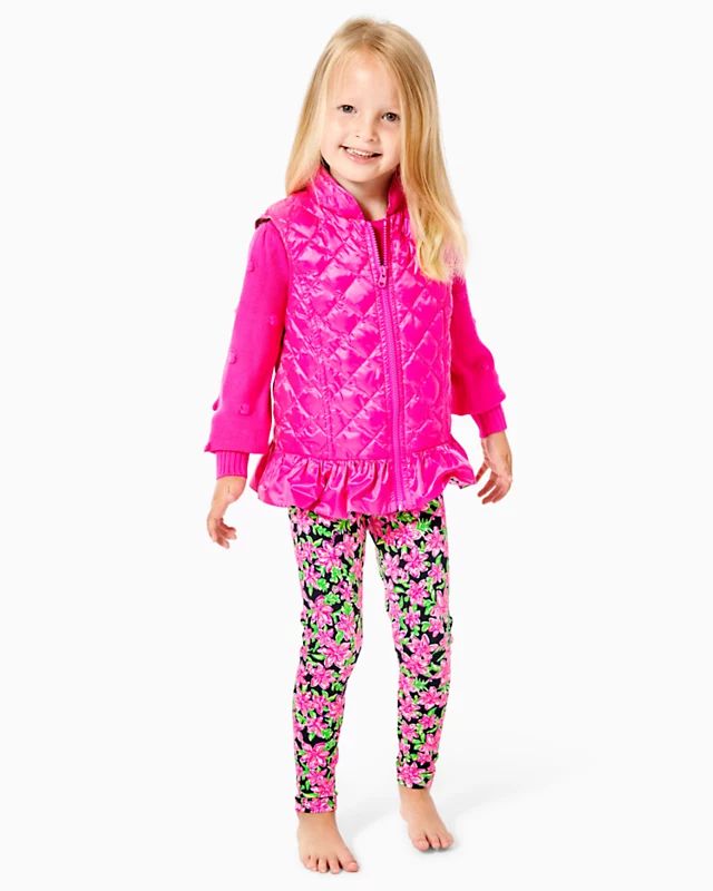 Girls Melanie Reversible Vest | Lilly Pulitzer