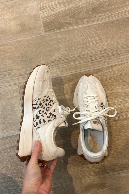 3. New Balance leopard neutral sneakers - these have been sold out for months and are restocked! I do my true size in these shoes.

#LTKstyletip #LTKshoecrush #LTKunder100