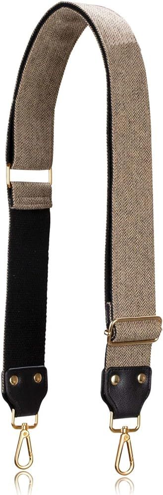 Allzedream Wide Purse Strap 2” Adjustable Guitar Style Replacement Crossbody Bags | Amazon (US)