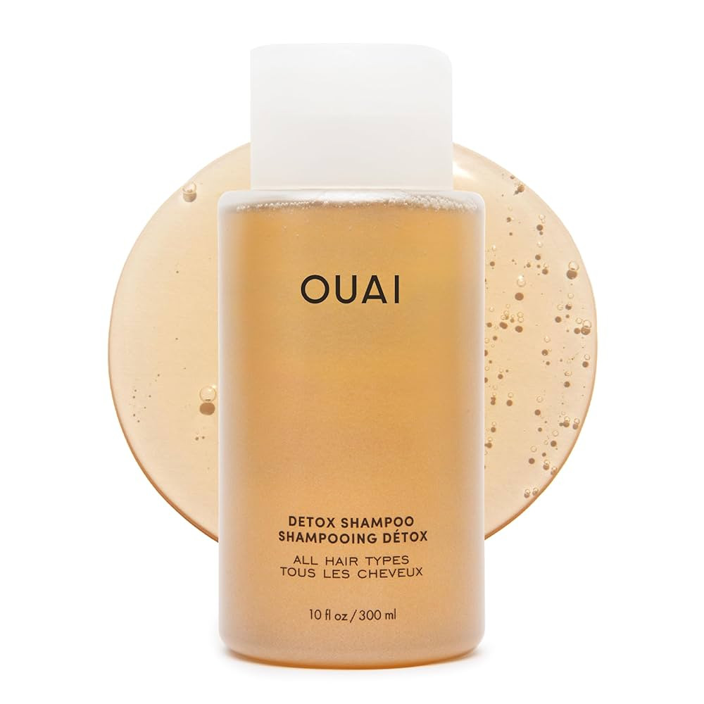 OUAI Detox Shampoo - Clarifying Shampoo for Build Up, Dirt, Oil, Product and Hard Water - Apple C... | Amazon (US)