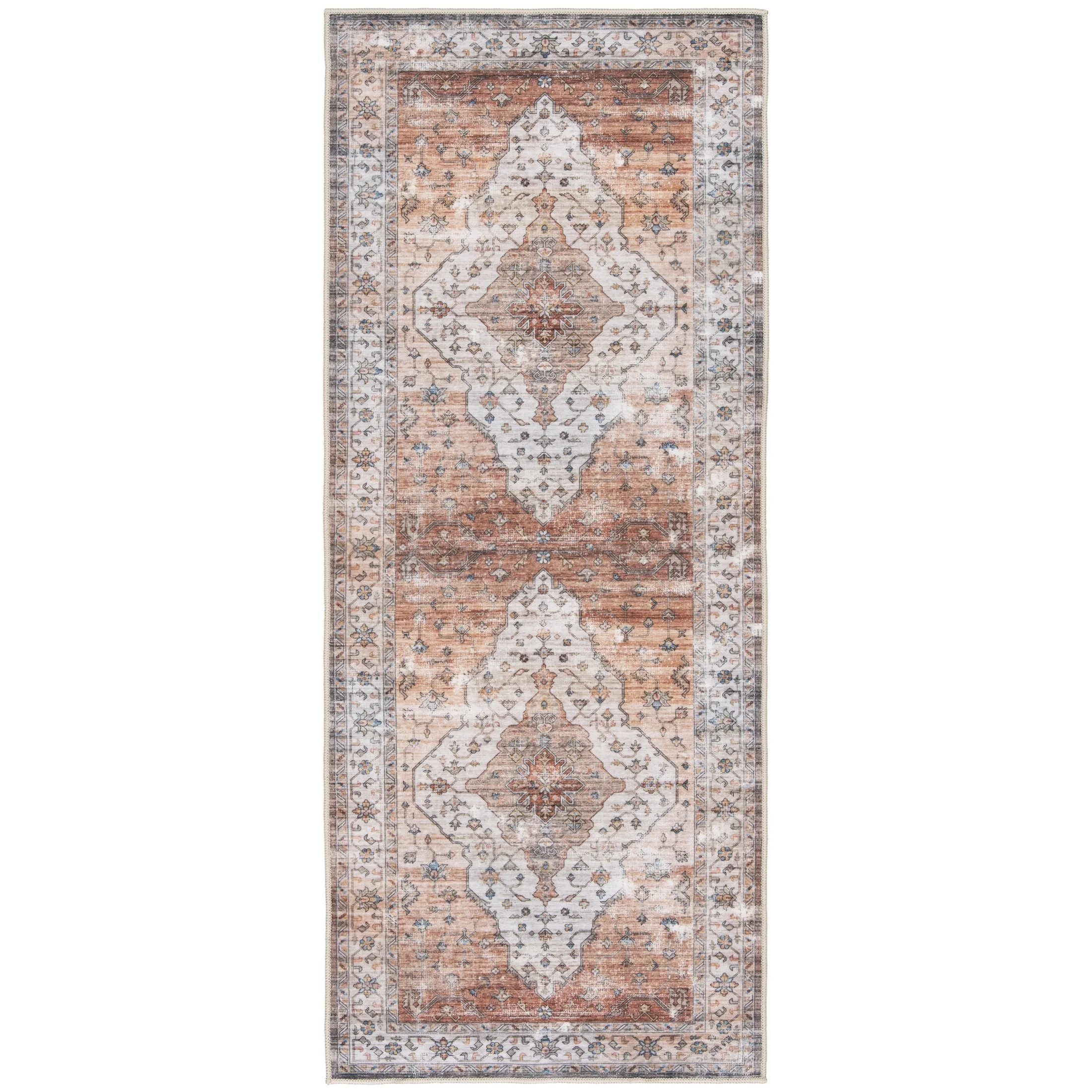 Home Décor Collection Washable Multicolor Persian Indoor Runner Rug, 20"x60" | Walmart (US)