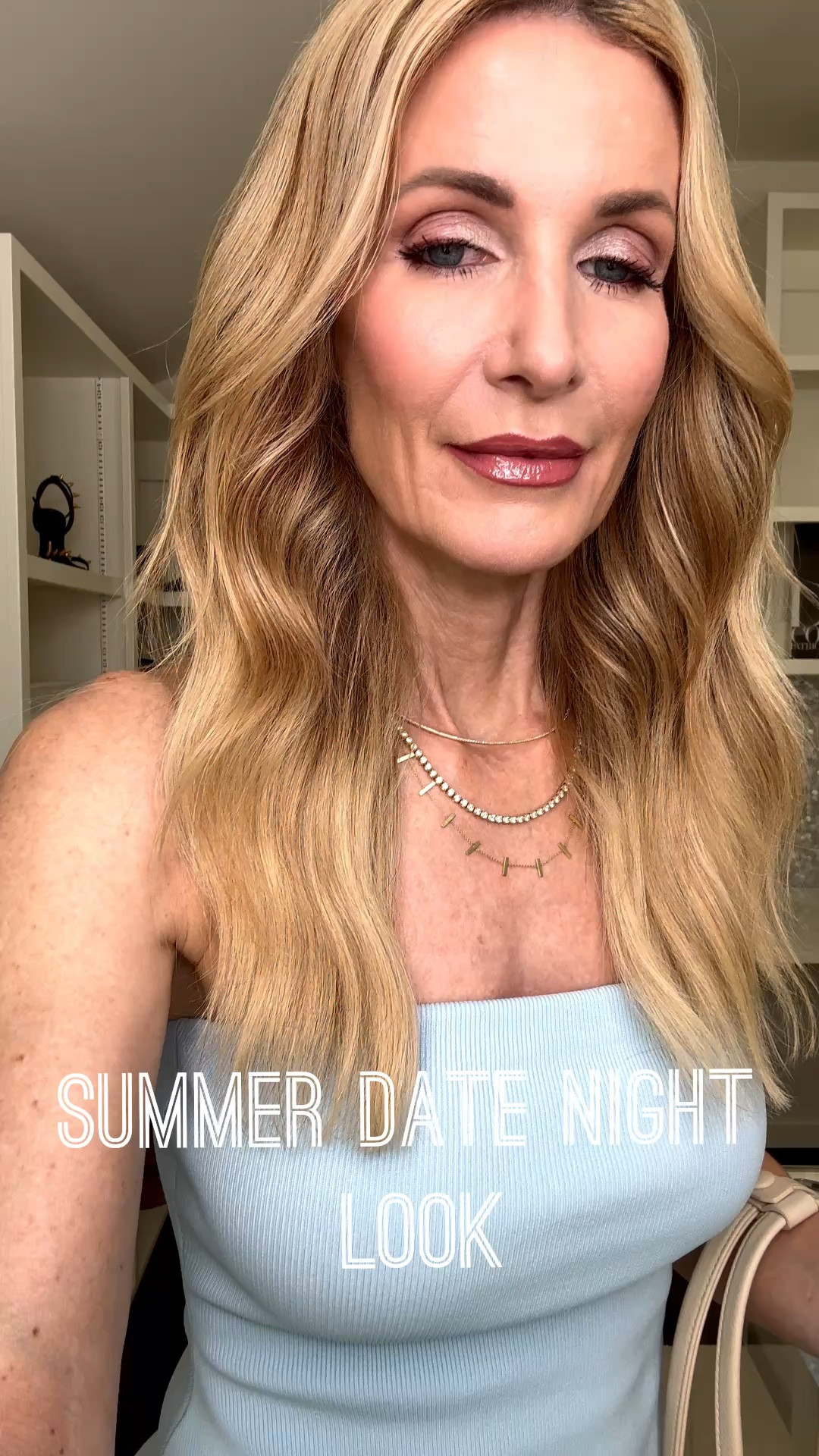 The most beautiful summer date night look 💙

This strapless baby blue peplum top and crochet pants combo might be one of my favorite pairings all season. The color, the texture, the silhouette — it’s all just so good.

And this isn’t just a date night look — pack it for your next vacation. It’s giving resort-ready in the best way.

Both pieces run true to size — I’m in an XS in the top and the pants.

#LTKdayinmylife #LTKootd #LTKOver40