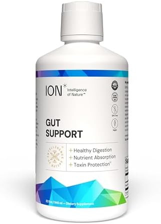 ION* Intelligence of Nature Gut Support Liquid Supplement - Gut & Digestive Health Liquid Drops, ... | Amazon (US)