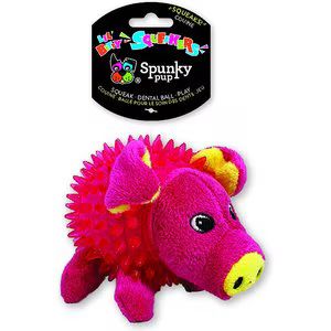 SPUNKY PUP Lil' Bitty Squeakers Pig Squeaky Plush Dog Toy - Chewy.com | Chewy.com
