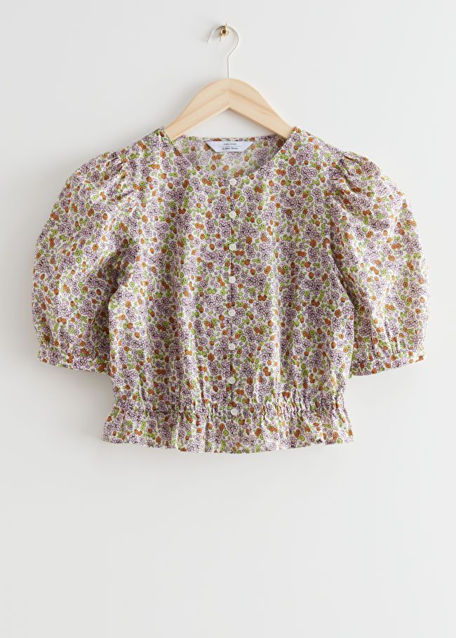 Puff Sleeve Blouse | & Other Stories US