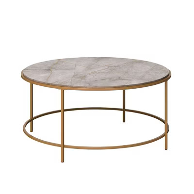 International Lux Round Coffee Table - Sauder | Target