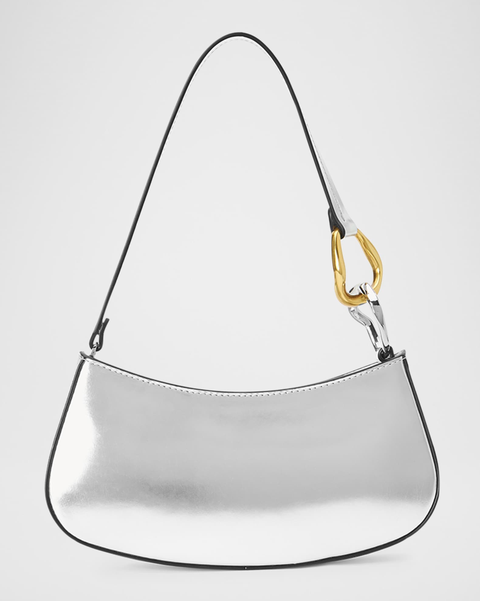 Ollie Crackeld Metallic Shoulder Bag | Neiman Marcus