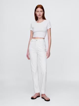 High Rise '90s Slim Straight Jeans | Gap (US)