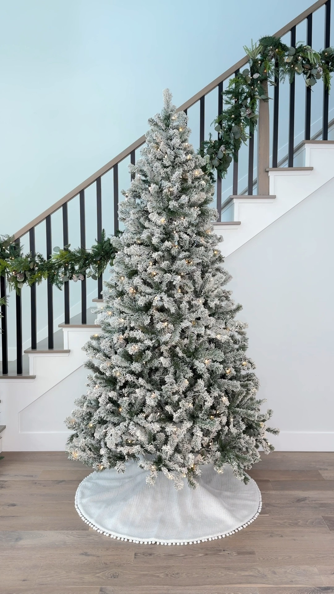 Christmas tree, King of Christmas 8’ Prince Flock Artificial Christmas Tree, flocked Christmas tree

#LTKHoliday #LTKSeasonal #LTKHome