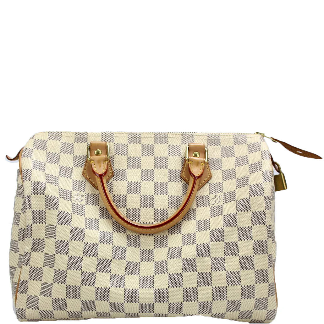 Speedy 30 Damier Azur (PL2) | Keeks Designer Handbags