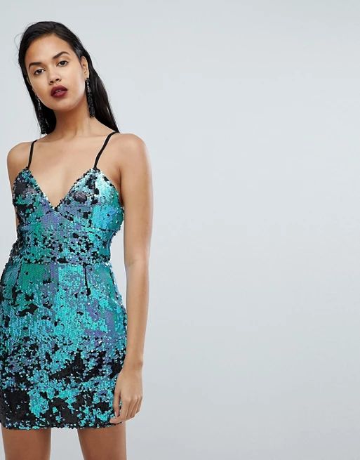 PrettyLittleThing Sequin Cami Dress | ASOS US