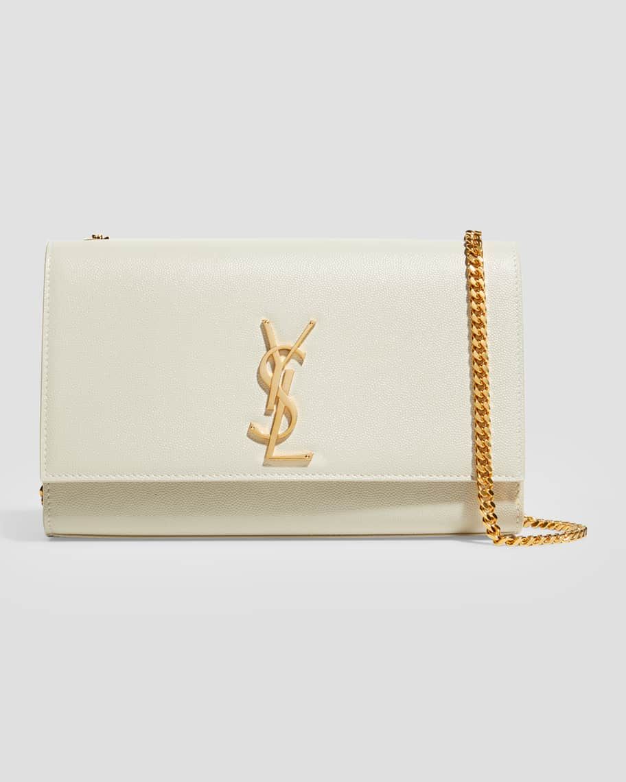 Monogram YSL Medium Chain Shoulder Bag | Neiman Marcus