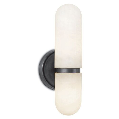 Salon Small Alabaster Wall Sconce | One Kings Lane