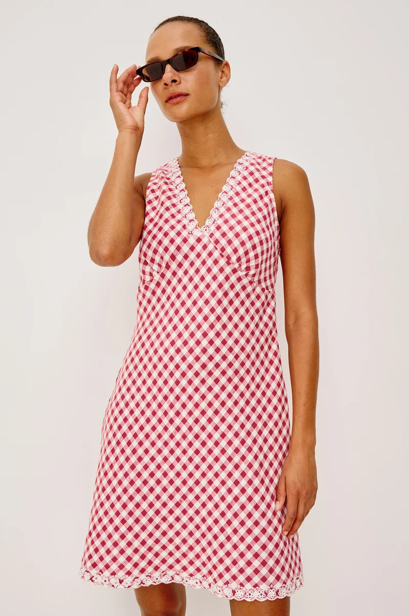 BEX DRESS - PICNIC CHECK | Rails