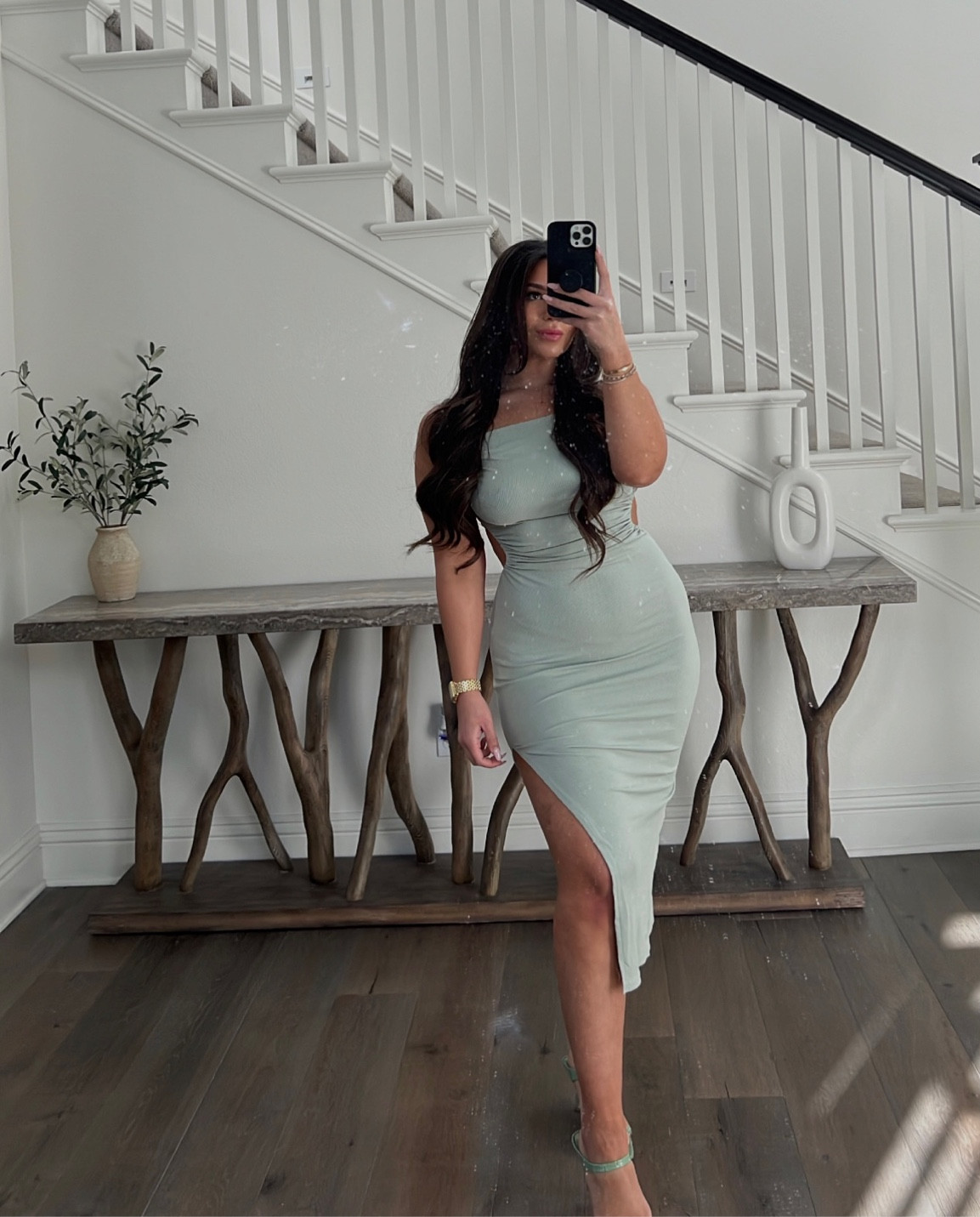 tobi ruffle midi dress Toby Dress