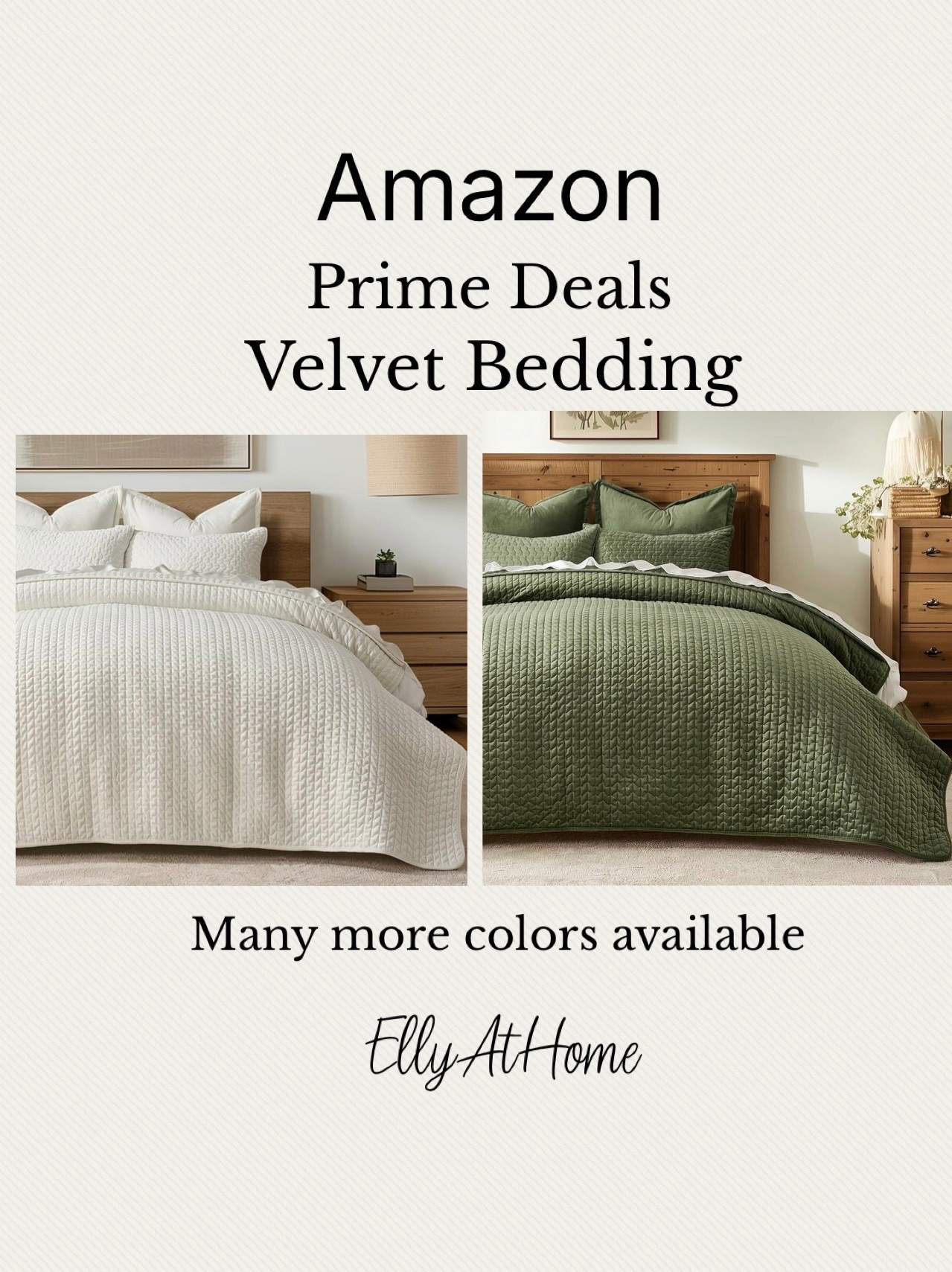 Amazon velvet bedding in a variety of colors! Amazon Prime Deals. Shop more bedding accessories. Free shipping 

#LTKFindsUnder100 #LTKSaleAlert #LTKHome